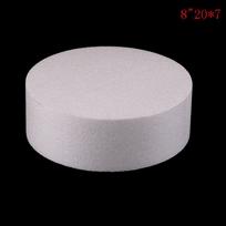 Kitchen Wedding Flower Polystyrene Party Round Foam Cake Dummy Modelling Sugarcraft Styrofoam 8inch