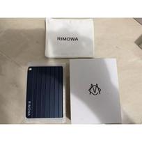 RIMOWA kortelių laikiklis Aliuminio lydinio telefono dėklas iPhone 13/14/17 Pro/17 Pro Max Blue