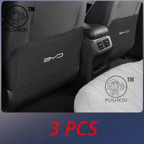 For BYD Seal 6 C6 DMI Touring 2025 2026 Car Leather Seat Kick Rear Seat Protection Mats Scratch & Dirt Resistant Accessories