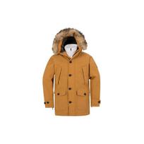 Timberland Waterproof And Windproof To Keep Warm Windbreaker Jacket Men's Wheat A5XSD-P47 3XL brown