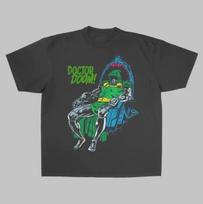 Daktaras Doom Sostas Vintažiniai Marškinėliai, Dr. Doom Marškinėliai, Fantastiškojo Ketverto Marškinėliai 120 gray