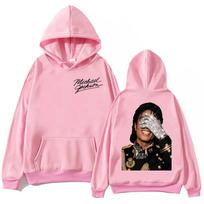 90-ųjų Klasika Michael Jackson Hoody Gotikinė Mada Vintažiniai Džemperiai su Gobtuvu Vyrams Moterims Punk Drabužiai Roko Megztiniai Streetwear XXL geltona