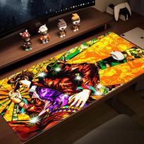 Anime Jojo Bbizarre Adventure Mouse Pad Pc Gaming Computer Keyboard Hybxaxc Xxl Office Hd Printed Game Nonslip Base Desk Mat 800x400x2mm
