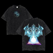 Retro Heavy Limited Edition Blue-Eyes White Dragon Yu-Gi-Oh! Anime Vintage L black