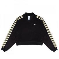 Adidas Terry Towel V Neck Long sleeVe Polo Shirt Kd1402 M black