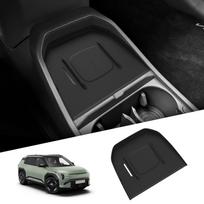 Smabee for Kia EV3 EV4 2024-2026 Silicone Car Wireless Charging Pad Anti-Dirt Mobile Anti-Slip Protective Mat Accessiories black