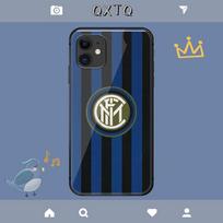 Milan Footbal Inter Club Logo Case For iPhone Samsung Galaxy Redmi Note S 17 16 15 14 13 20 24 25 54 Pro Max Ultra Fe Tempered Glass Cover iPhone Xs Max