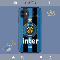 Milan Footbal Inter Club Logo Case For iPhone Samsung Galaxy Redmi Note S 17 16 15 14 13 20 24 25 54 Pro Max Ultra Fe Tempered Glass Cover iPhone Xs Max