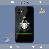 Milan Footbal Inter Club Logo Case For iPhone Samsung Galaxy Redmi Note S 17 16 15 14 13 20 24 25 54 Pro Max Ultra Fe Tempered Glass Cover iPhone Xs Max