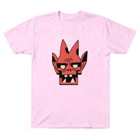 Gorillaz Murdoc Niccals Sad God Cosplay T Shirts Unisex Pure Cotton Short Sleeve Tee Loose Casual O-neck Music Fan Tops Clothes XXL rožinė