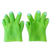 Halloween Shrek Mask Monster Shrek Gloves Masquerade Party Funny Hood Video Props New green