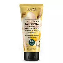 BARWA_Natūralus kiaušinių regeneruojantis kondicionierius dažytiems ir pažeistiems plaukams 200ml