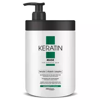CHANTAL_Prosalon Keratino ir vitaminų komplekso kaukė pažeistiems plaukams Intensyvi atkuriamoji kaukė su keratinu nuobodiems, pažeistiems ir nuo kirpimo procedūrų susilpnėjusiems plaukams 1000g