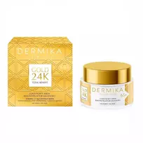 DERMIKA_Luxury Gold 24K prabangus veido kremas 65+ 50ml