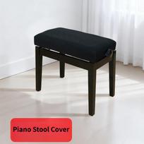 Universal Elastic Piano Stool Cover Dustproof Washable Bench Protector For Home Makeup Seat 48x35x7cm juoda