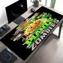 Plants vs. Zombies Print Mouse Pad, Anti‑Slip Desktop keyboard Mat, for PC Laptop Gaming Working Daily Use, Cool Festival Surprise Gift 40cmx90cm