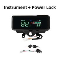 48V 60V 72V Universal LCD Speedometer Odometer for Electric Tricycle E-Bike Colorful Display Battery Voltage Waterproof Instrume