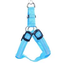 Premium Led Pet Harness For Large And Medium Dogs In Glow-in-the-dark Colors XS mėlyna