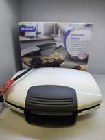 Ideenwelt Sandwich Maker, 750W, White 1 Pc
