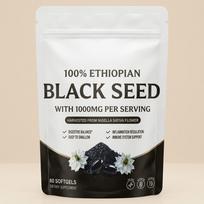 Black Seed Oil 1000mg - Immune & Digestive Support Softgels (60 Count) 1pack