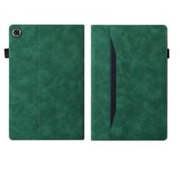 Dėklas Samsung Tab A11 Plus Dėklas Prabangus PU Odos Piniginė Planšetės Funda for Galaxy Tab A11 Plus Case 11 Colių SM-X230 X235 X236 A11 Plus (11 inch) žalia