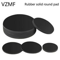 Rubber solid round gasket shock-absorbing thick sealing gasket load-bearing buffer pressure-resistant round non-porous flat gask 30X4  10PCS