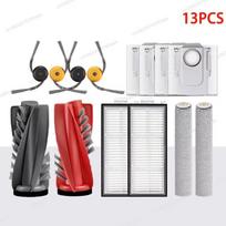 For Roborock Qrevo Curv 2 Flow Robot vacuum cleaner Accessories Roller Main Brus Side Brush Hepa Filter Mop Dust Bag Set A