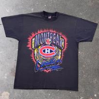 1993 Montreal Canadiens Stanley Cup Champions NHL Graphic Tee USA | XL 140 gray