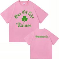 Fontaines Dc Dopamine Chamber T Shirt D.C. UK Tour 2027 Men/women Clothing Harajuku Clothes Vintage Cotton TShirts for Fans Gift S green