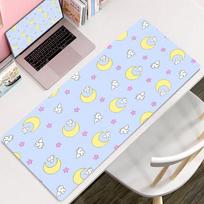 Pink Sailor Moon Mouse Pad Large Non Slip Keyboard Desktop Mousepad Laptop Anime Laptop Kawaii Desk Mat Cartoon Extend Game Pads 800x400x2mm