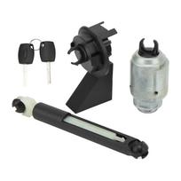 Bonnet Release Lock Latch with 2 Keys 1355231 Replacement for Focus MK2 2004‑2012 gray
