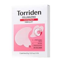 Torriden Cellmazing Žemos molekulinės masės kolageno stangrinamoji kaukė putlinanti drėkinanti 25ml x 10 vnt. Veido lakštinė kaukė K-Beauty white