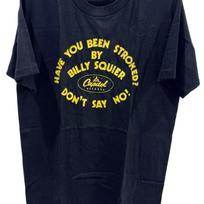 Vintage 80s 1981 BILLY SQUIER Capitol Records Big Apple Tapes Rock Metal tour concert promo t shirt M black