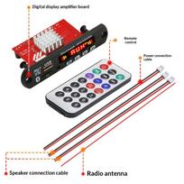 120W Lossless Audio Bluetooth MP3 Decoder Board Amplifier Module for Car Home Sound Upgrade C 2X60W