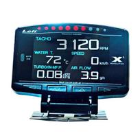 LUFI x1 OBD Multifunction Gauge: Air-Fuel Ratio, RPM, Oil & Exhaust Temp, Voltage, Water Temp, Turbo Gauge. English Version