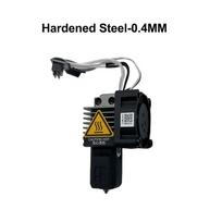 For Bambu Lab P1S Hotend Complete Original Stainless steel Hardened Steel Hot End 0.2 0.4 0.6 0.8 Nozzle p1p P1S Accessories