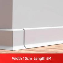 Self Adhesive Peel And Stick Baseboard Multi Height Options For Home Wall Floor Decoration Renovation A15