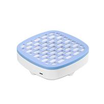 Mini Nail Dust Collector Extractor Fan For Manicure Machine Powerful Nail Vacuum Cleaner With Remove Paper Filter Nail Equipment USB mėlyna