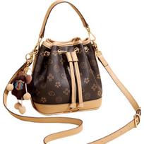 RED DRAGONFLY Women's Bucket Crossbody Shoulder Handbag beige
