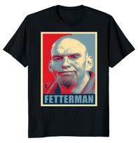 John Fetterman US Senate Unisex T-shirt S gray