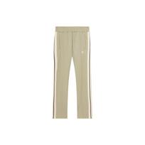Palm Angels monogram-embroidered striped track pants Men's PMCJ020E23FAB0010703 L beige