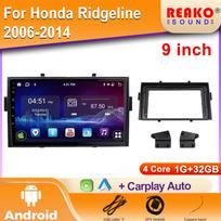 Car Radio Carplay For Honda Ridgeline 2006-2014 Navigation GPS Android Auto Bluetooth Stereo Multimedia Player 2din 4G WiFi 4 core 1GB+32GB carplay orange