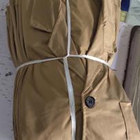Unisex atsparus dėvėjimuisi daugiaspalvis ilgomis rankovėmis laboratorinis chalatas - Patogus, pritaikomas spaudinys, keturiems sezonams. XXXL/185 chaki