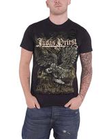 Judas Priest Sad Wings of Destiny Band Logo Official Mens New Black T Shirt Size L black