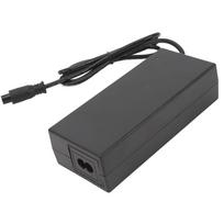 36 V 2A akumuliatoriaus įkroviklio balanso automobilio elektrinio paspirtuko įkroviklis 8 mm 3 šakų išėjimo maitinimo adapteris black