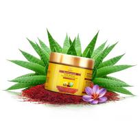 We Herbal Kumkumadi Sunscreen 100gm, Ayurvedic Sun Shield with Saffron, Aloe Vera,turmeric & Licorice, Sun Protection with herbs and oils no White green