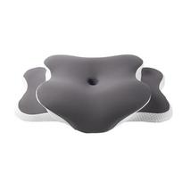 Memory Foam Pillow for Adult Neck Support and Side Sleepers - Low Profile, Slow Rebound Design gray
