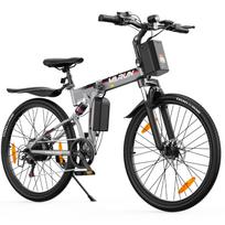 VARUN M26-3 PRO Sulankstomas elektrinis dviratis, 48V 7.8Ah baterija, pilna pakaba juoda