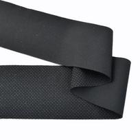 1-5 metrai neslystanti silikoninė elastinė juosta 50 mm tempiamos gumos juostos drabužių siuvimui diržo juosta DIY drabužių priedai 50mm&1Meter juoda