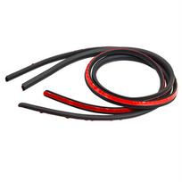3.6M Car Hood Vulcanization+Air Vent Rubber Sealing Strip Auto Rubber Seal Strip black